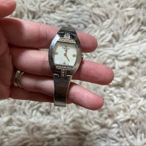Tissot women’s watch mother of pearl and diamonds